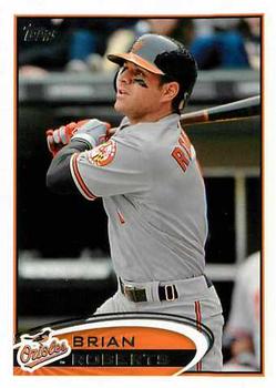 2012 Topps #514 Brian Roberts Front