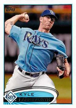 2012 Topps #573 Kyle Farnsworth Front