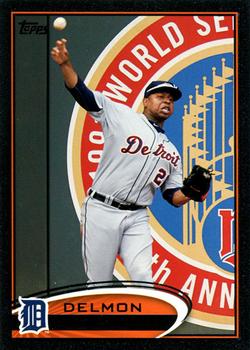 2012 Topps - Black #65 Delmon Young Front