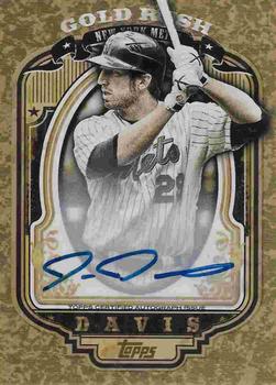 2012 Topps - Gold Rush Wrapper Redemption Autographs #65 Ike Davis Front