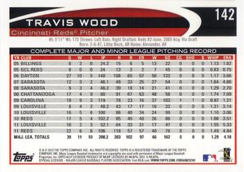 2012 Topps - Gold Sparkle #142 Travis Wood Back