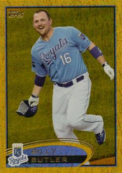 2012 Topps - Gold Sparkle #145 Billy Butler Front