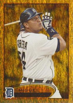 2012 Topps - Gold Sparkle #200 Miguel Cabrera Front