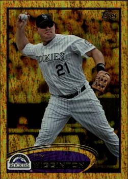 2012 Topps - Gold Sparkle #154 Ty Wigginton Front