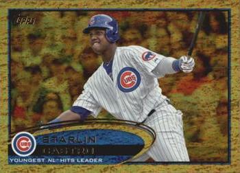 2012 Topps - Gold Sparkle #167 Starlin Castro Front