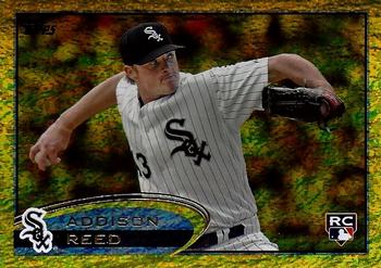 2012 Topps - Gold Sparkle #183 Addison Reed Front
