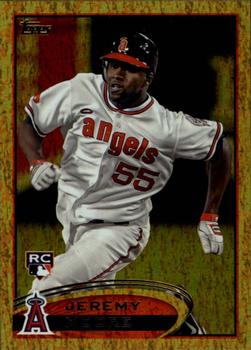 2012 Topps - Gold Sparkle #277 Jeremy Moore Front