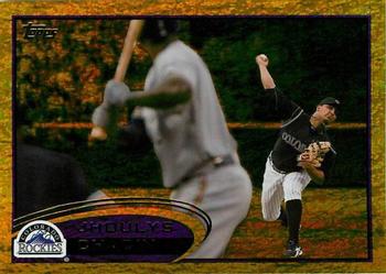 2012 Topps - Gold Sparkle #45 Jhoulys Chacin Front