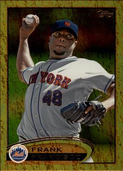 2012 Topps - Gold Sparkle #413 Frank Francisco Front