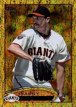 2012 Topps - Gold Sparkle #420 Barry Zito Front