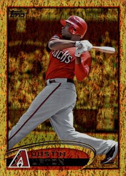 2012 Topps - Gold Sparkle #450 Justin Upton Front