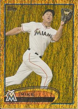 2012 Topps - Gold Sparkle #567 Mike Stanton Front