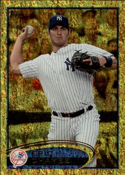 2012 Topps - Gold Sparkle #618 Eric Chavez Front