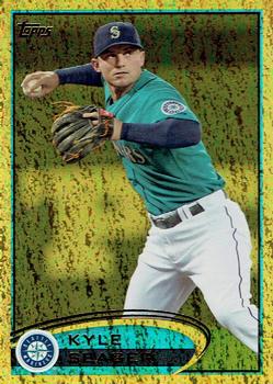 2012 Topps - Gold Sparkle #645 Kyle Seager Front