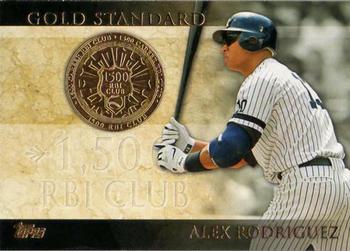 2012 Topps - Gold Standard #GS-44 Alex Rodriguez Front