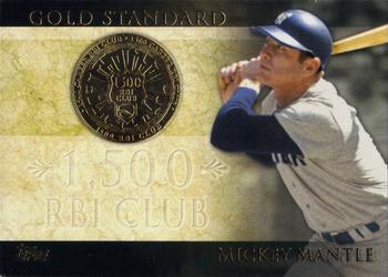 2012 Topps - Gold Standard #GS-47 Mickey Mantle Front