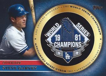 2012 Topps - Gold World Series Champion Commemorative Pins #GWSP-SG Steve Garvey Front