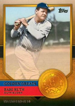 2012 Topps - Golden Greats #GG-72 Babe Ruth Front