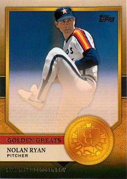 2012 Topps - Golden Greats #GG-9 Nolan Ryan Front