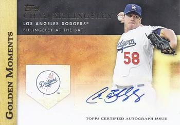 2012 Topps - Golden Moments Autographs #GMA-CB Chad Billingsley Front