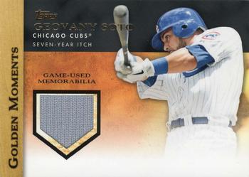 2012 Topps - Golden Moments Relics #GMR-GS Geovany Soto Front