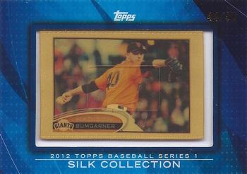 2012 Topps - Silk Collection #NNO Madison Bumgarner Front