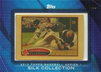 2012 Topps - Silk Collection #NNO Jacoby Ellsbury Front
