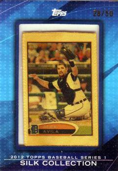 2012 Topps - Silk Collection #NNO Alex Avila Front