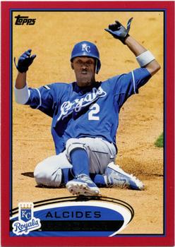 2012 Topps - Red #51 Alcides Escobar Front