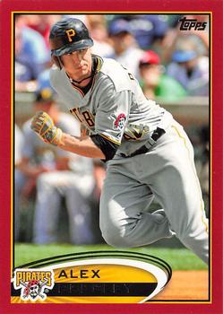 2012 Topps - Red #555 Alex Presley Front