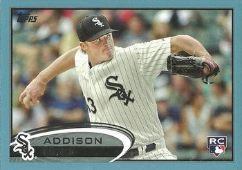 2012 Topps - Blue #183 Addison Reed Front