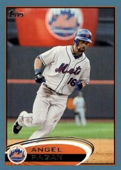 2012 Topps - Blue #191 Angel Pagan Front