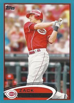 2012 Topps - Blue #557 Zack Cozart Front