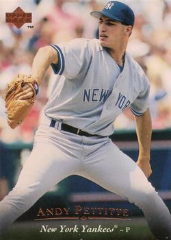 1995 Upper Deck #493 Andy Pettitte Front
