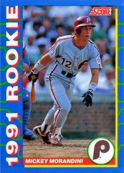 1991 Score Rookies #33 Mickey Morandini Front