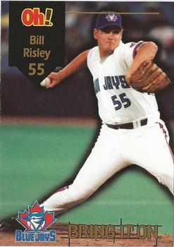 1998 Oh Henry! Toronto Blue Jays SGA #NNO Bill Risley Front