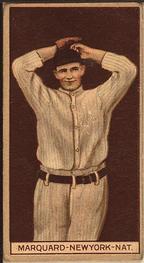 1912 American Tobacco Company Brown Background (T207) #NNO Rube Marquard Front