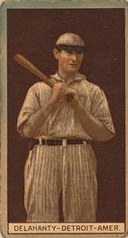 1912 American Tobacco Company Brown Background (T207) #NNO Jim Delahanty Front