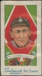 1914 Piedmont Art Stamps T330-2 #NNO Ty Cobb Front