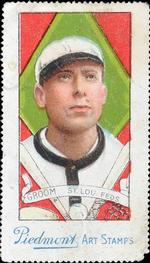 1914 Piedmont Art Stamps T330-2 #NNO Bob Groom Front