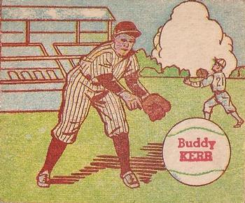 1949 M.P. & Co. (R302-2) #102 Buddy Kerr Front