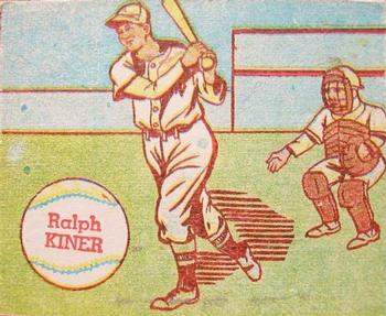 1949 M.P. & Co. (R302-2) #110 Ralph Kiner Front