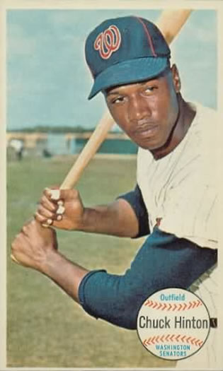 1964 Topps Giants #20 Chuck Hinton Front