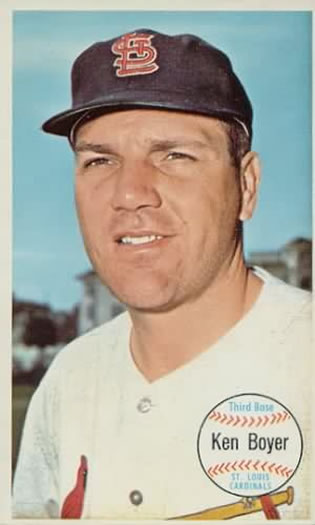 1964 Topps Giants #57 Ken Boyer Front