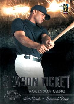 2011 Playoff Contenders #4 Robinson Cano Front