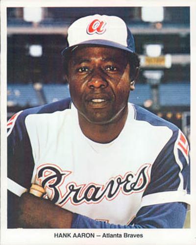 1974 Atlanta Braves Picture Pack #NNO Hank Aaron Front