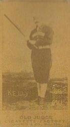 1887-90 Old Judge (N172) #NNO King Kelly Front