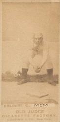 1887-90 Old Judge (N172) #NNO William Holbert Front