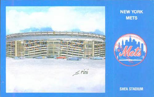 1989 Historic Limited Editions 1969 New York Mets Postcards #2 Shea Stadium Front