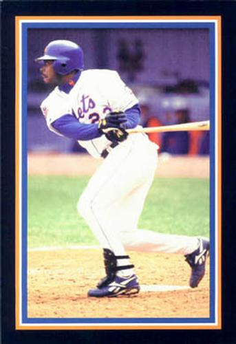 1998 Marc S. Levine New York Mets Photocards #10 Bernard Gilkey Front